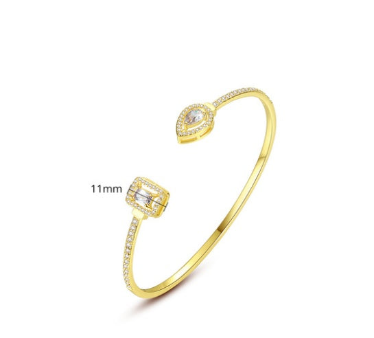 Cubic Zirconia Bracelet Bangel
