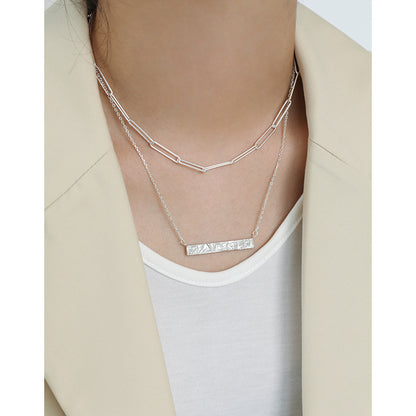 Chain necklace female choker necklace