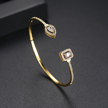 Cubic Zirconia Bracelet Bangel