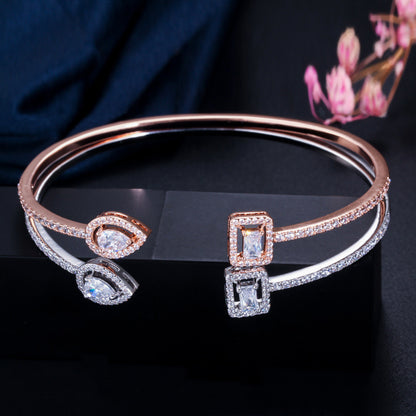 Cubic Zirconia Bracelet Bangel