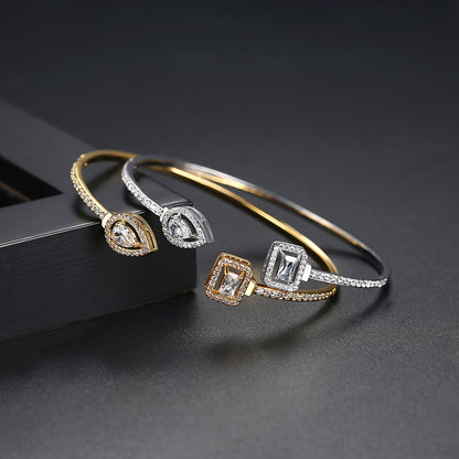 Cubic Zirconia Bracelet Bangel