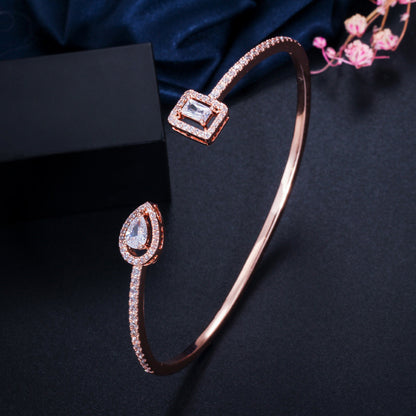 Cubic Zirconia Bracelet Bangel