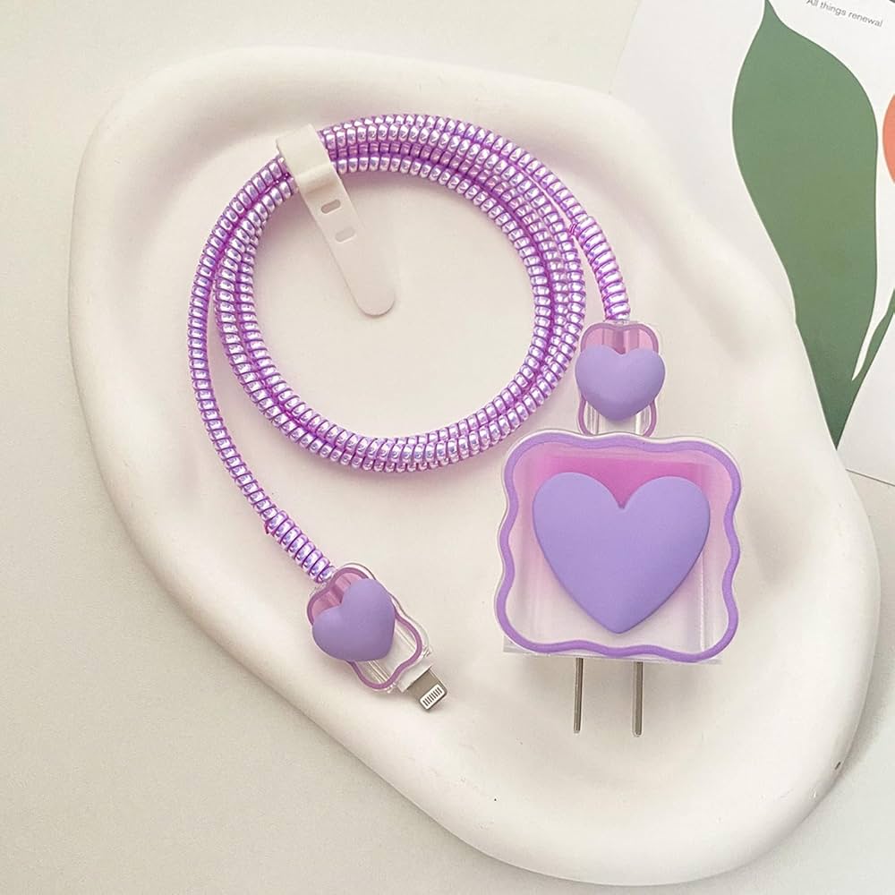 Purple Heart Charger Protector