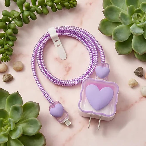 Purple Heart Charger Protector