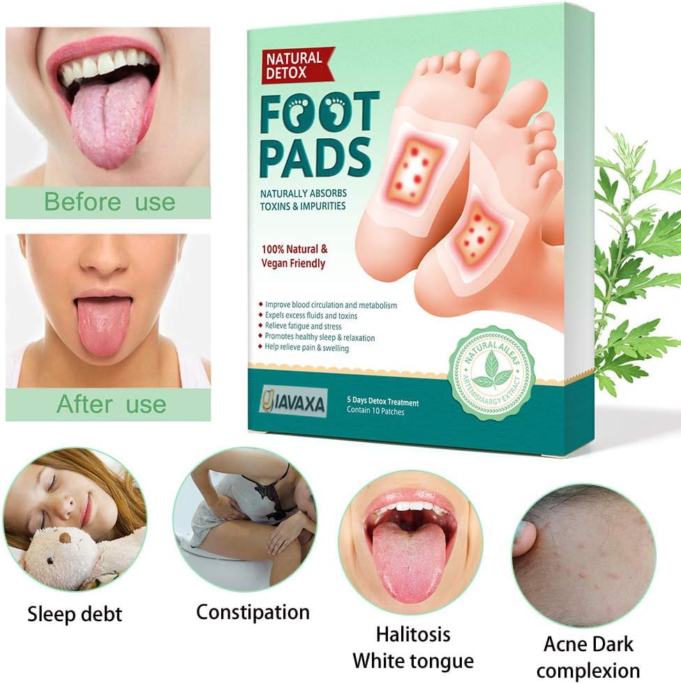 Detox Foot Pads (5 Patches) – Buy 1 Pack Get 1 Pack Free