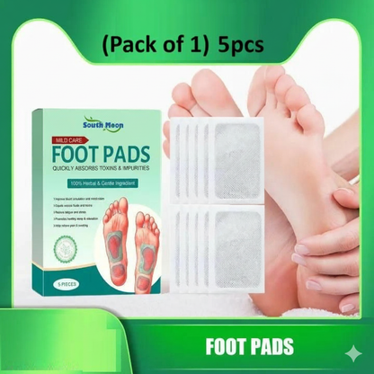 Detox Foot Pads (5 Patches) – Buy 1 Pack Get 1 Pack Free