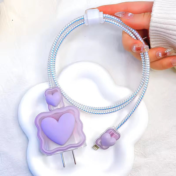 Purple Heart Charger Protector