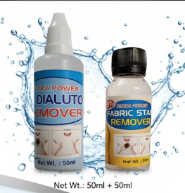 All in One Fabric Stain Remover 100ml (BUY BIG GET SMALL FREE )